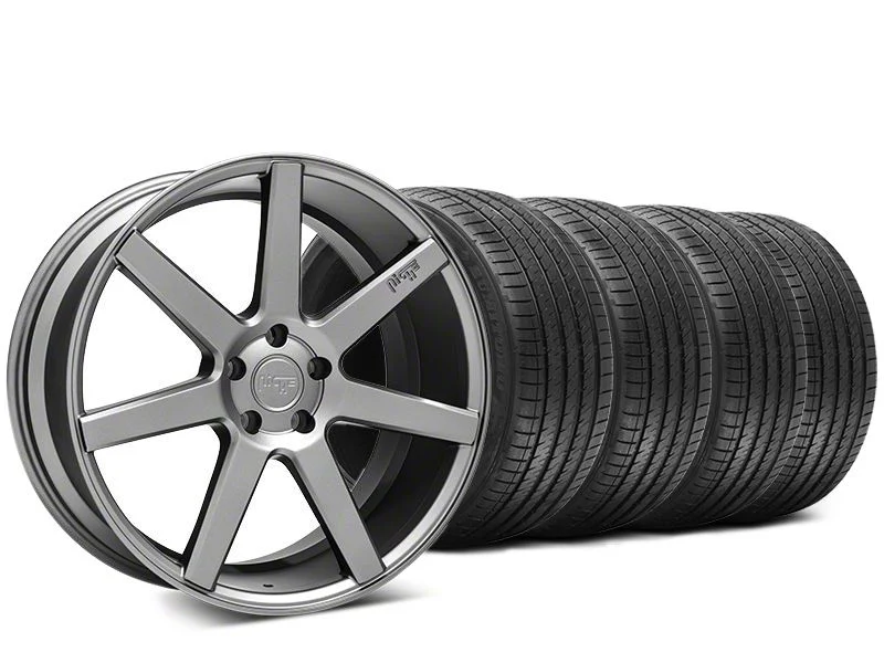 20x9 Niche Verona Wheel & Sumitomo High Performance HTR Z5 Tire Package (15-23 Mustang GT, EcoBoost, V6)