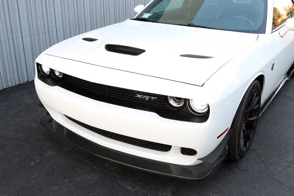 APR Performance Front Air Dam; Carbon Fiber (15-23 Challenger SRT Hellcat, Excluding Widebody)