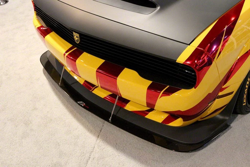 APR Performance Front Wind Splitter; Carbon Fiber (18-23 Challenger Widebody)
