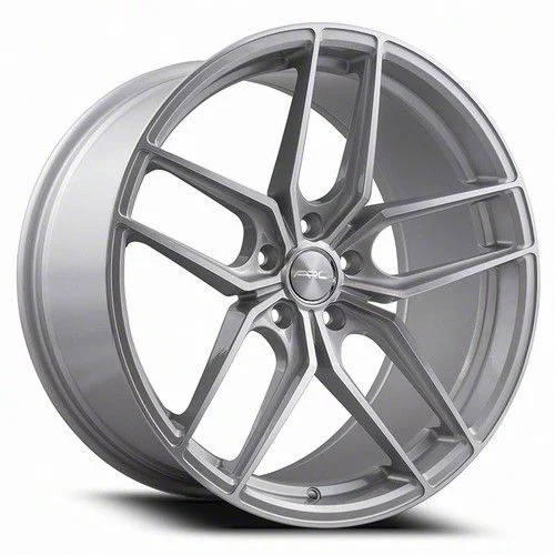 ARC AR15 Silver Machine Wheel; Rear Only; 20x10; 43mm Offset (06-10 RWD Charger)