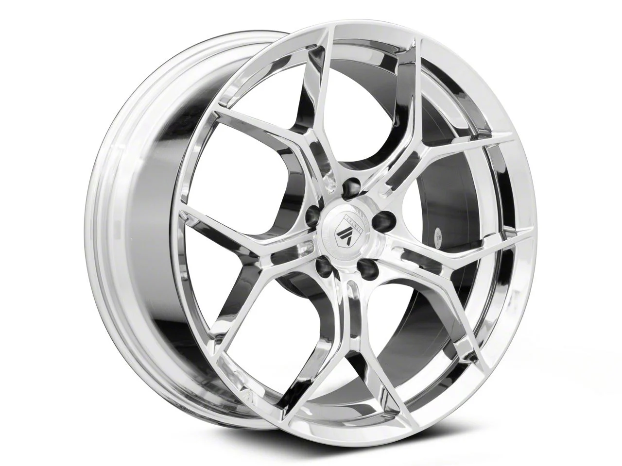 Asanti Monarch Chrome Wheel; 22x9; 15mm Offset (06-10 RWD Charger)
