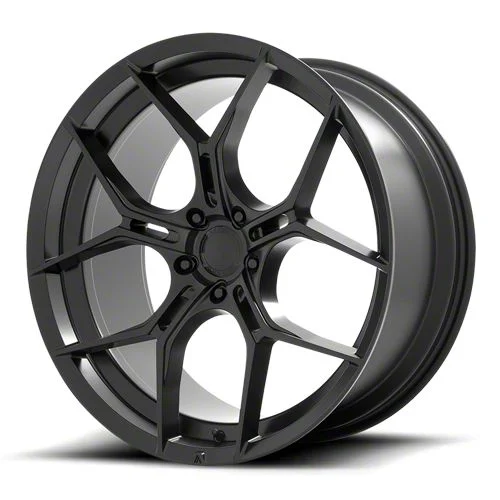 Asanti Monarch Satin Black Wheel; 22x9; 15mm Offset (06-10 RWD Charger)