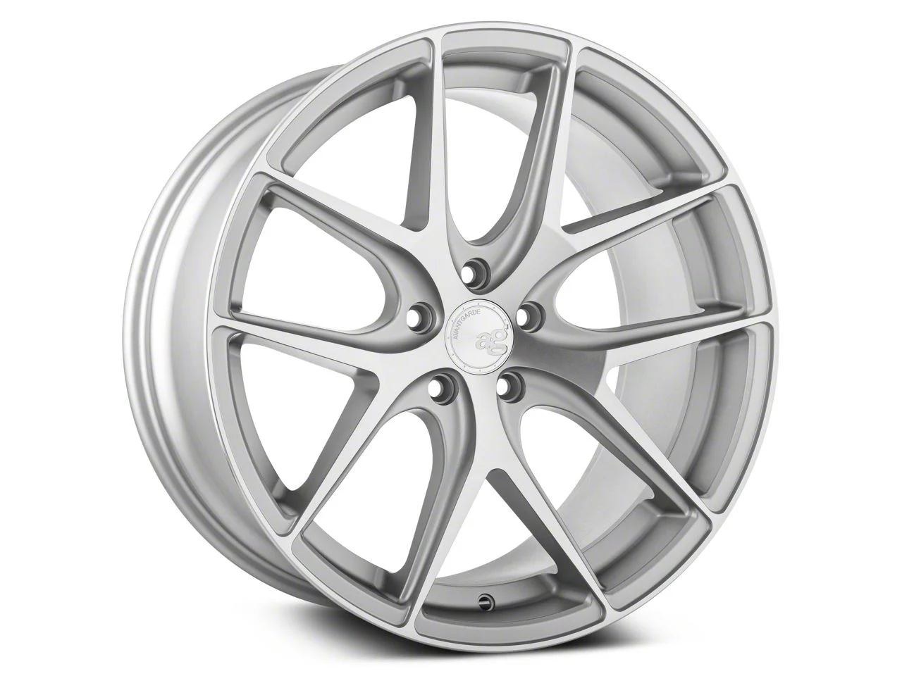 Avant Garde M580 Satin Silver Wheel; 19x8.5; 35mm Offset (10-14 Mustang)