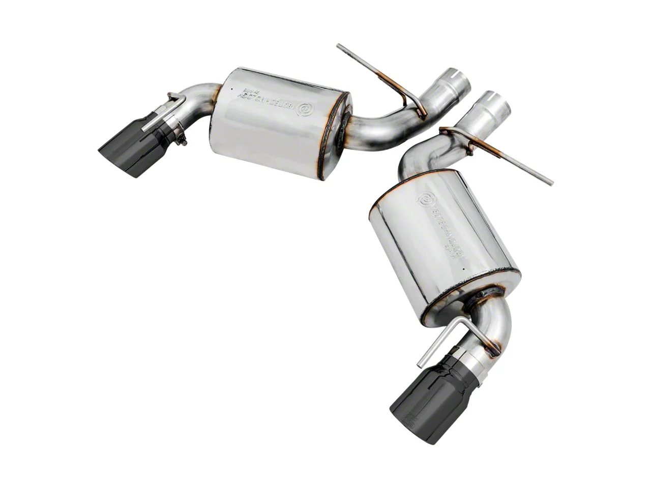 AWE Touring Edition Axle-Back Exhaust with Dual Diamond Black Tips (16-24 Camaro SS w/o NPP Dual Mode Exhaust)
