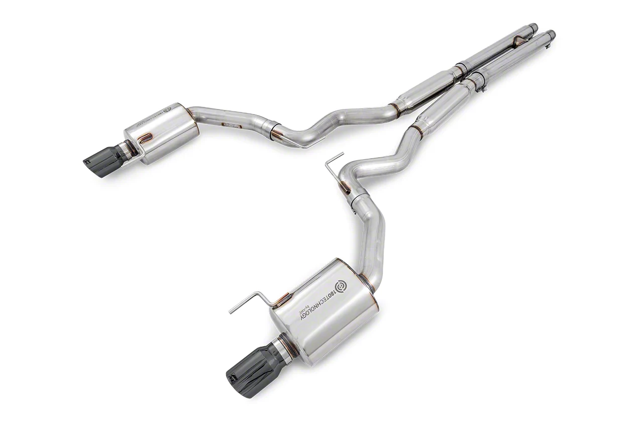 AWE Touring Edition Cat-Back Exhaust with Diamond Black Tips (15-17 Mustang GT Fastback)