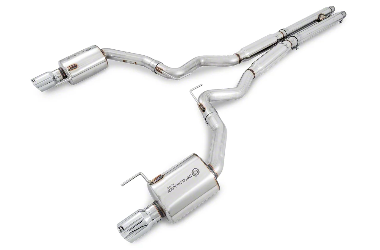 AWE Touring Edition Cat-Back Exhaust with Chrome Silver Tips (15-17 Mustang GT Fastback)