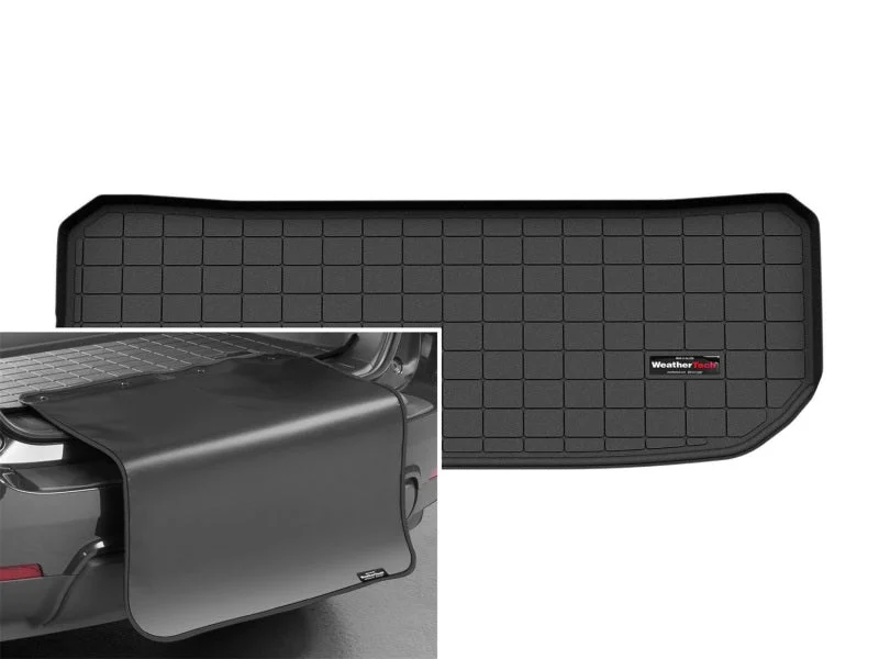 WeatherTech 2022+ Infiniti QX60 Cargo Liner w/Bumper Protector (Behind 3rd Row) - Black
