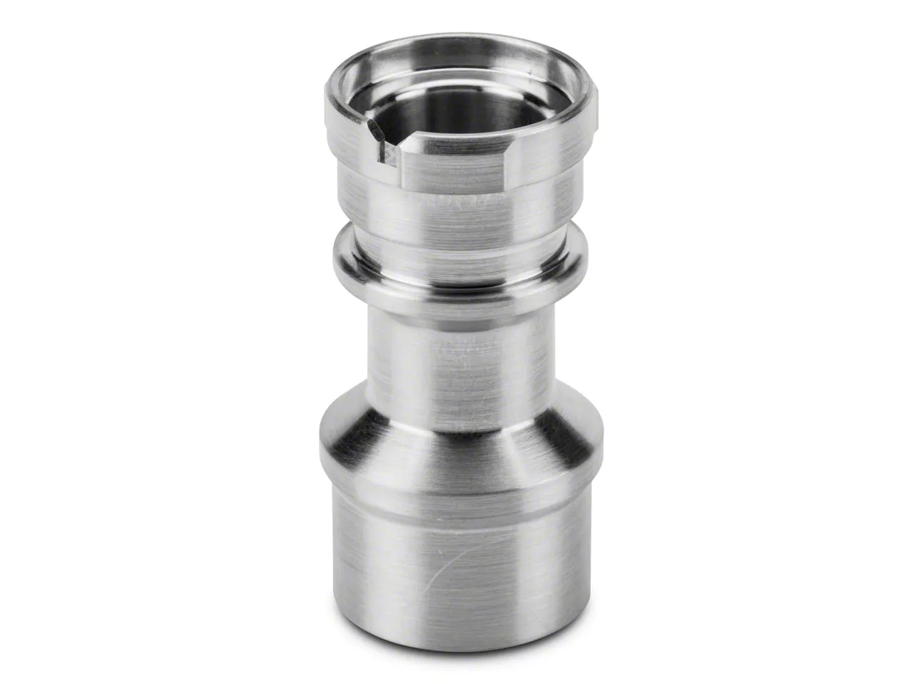 Barton Pop Up Collar; Brushed Aluminum (15-26 Mustang, Excluding GT350 & GT500)