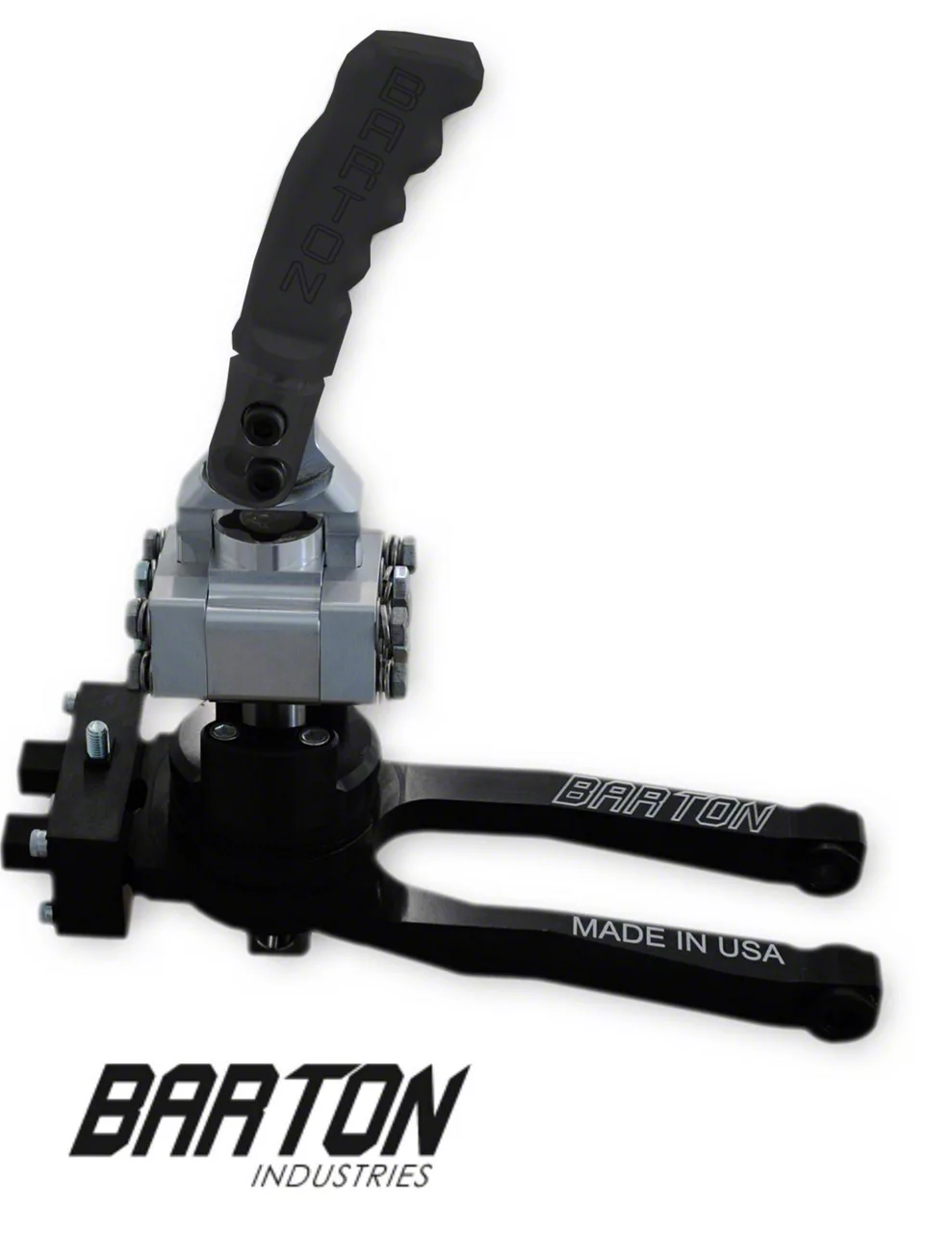 Barton Short Throw Shifter with Black Pistol Grip Handle; TR-6060 (09-23 V8 HEMI Challenger)