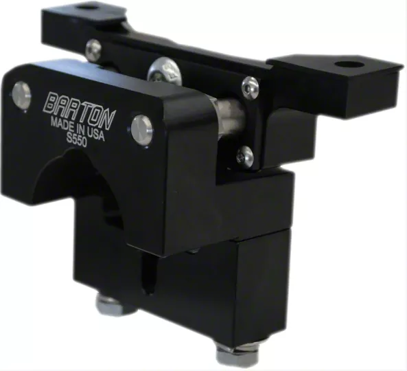 Barton Two-Post Manual Transmission Shifter Bracket; MT-82 (15-26 Mustang GT, EcoBoost, V6)