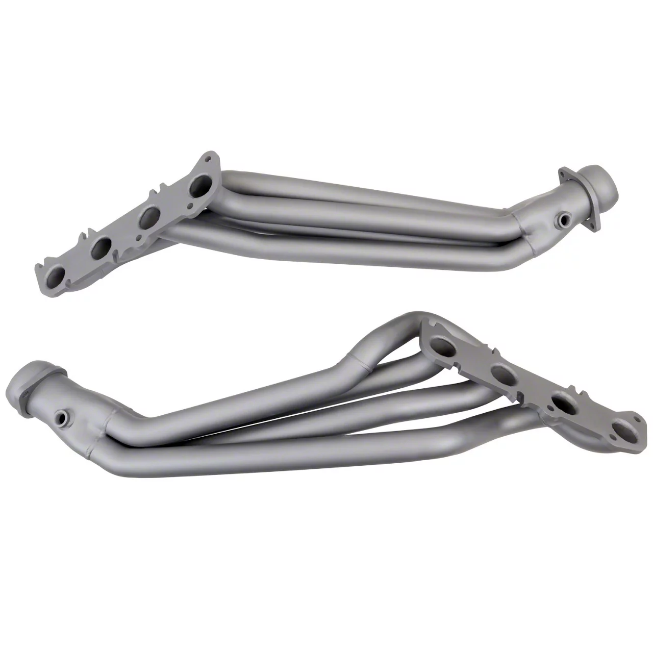 BBK 1-3/4-Inch Long Tube Headers; Titanium Ceramic (11-23 Mustang GT)