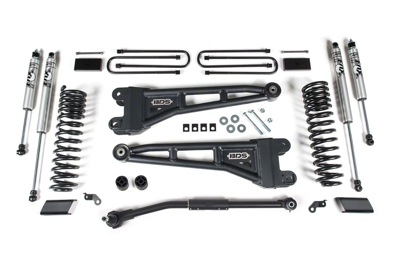 BDS 2.50-Inch Radius Arm Suspension Lift Kit with FOX 2.5 Shocks (20-22 4WD F-250 Super Duty)