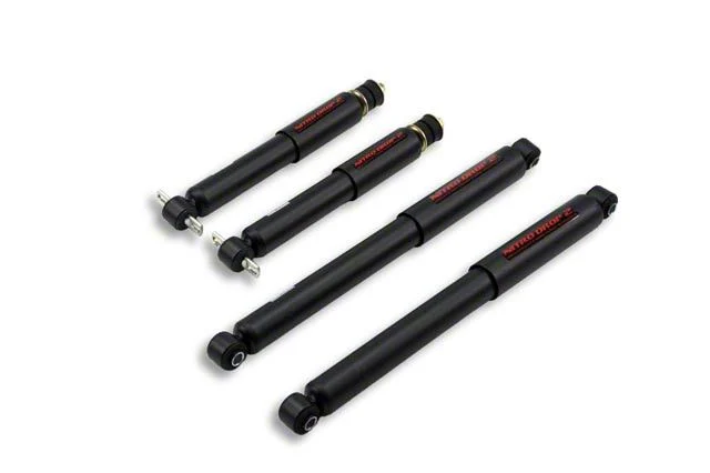 Belltech Nitro Drop II Front and Rear Shocks for 2-Inch Front / 4-Inch Rear Drop (09-10 2WD RAM 1500)