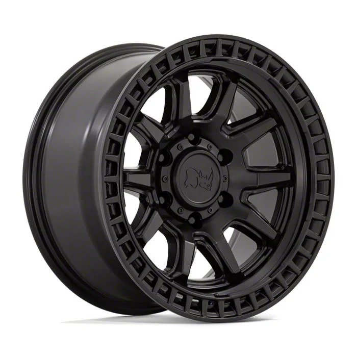 Black Rhino Calico Matte Black 5-Lug Wheel; 20x9; 0mm Offset (02-08 RAM 1500, Excluding Mega Cab)