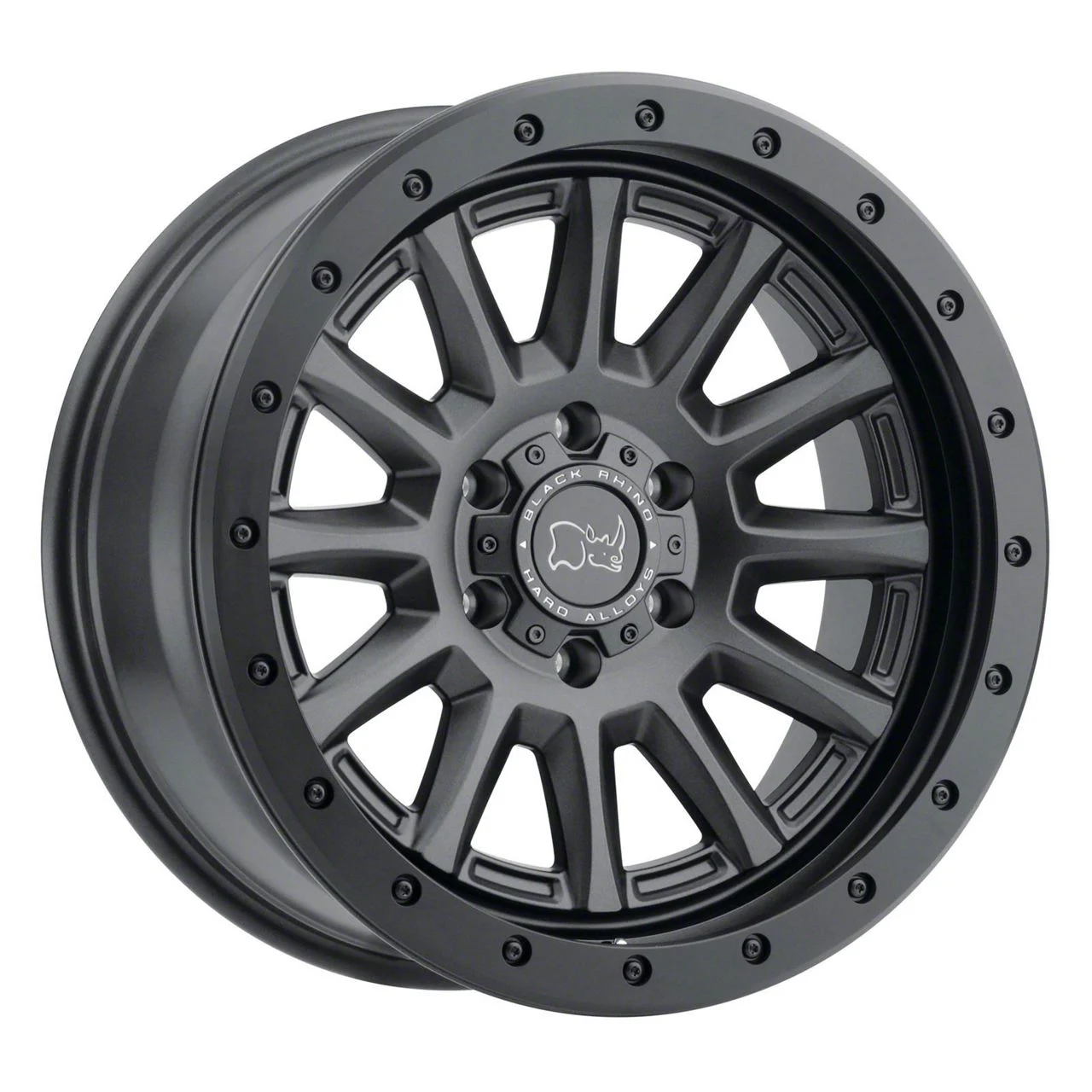Black Rhino Dugger Gunblack 5-Lug Wheel; 20x9; 0mm Offset (02-08 RAM 1500, Excluding Mega Cab)