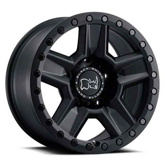 Black Rhino Ravine Matte Black 5-Lug Wheel; 20x9; 0mm Offset (02-08 RAM 1500, Excluding Mega Cab)