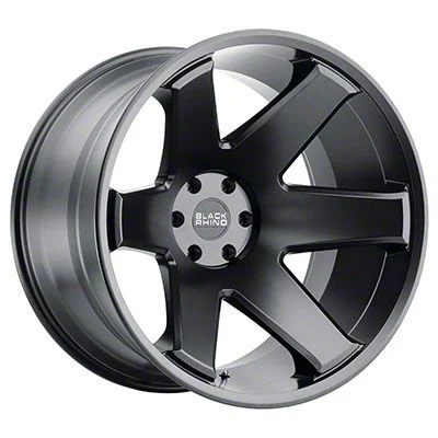 Black Rhino Raze Matte Black 5-Lug Wheel; 20x12; -44mm Offset (02-08 RAM 1500, Excluding Mega Cab)