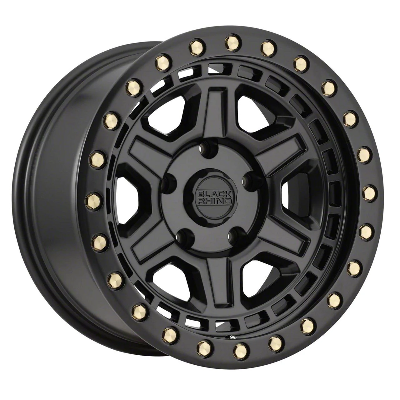 Black Rhino Reno Matte Black 5-Lug Wheel; 17x9; 0mm Offset (02-08 RAM 1500, Excluding Mega Cab)