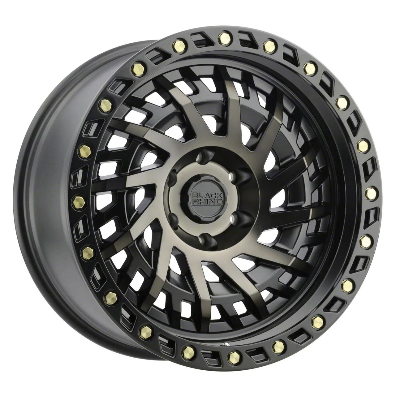 Black Rhino Shredder Matte Black with Machined Dark Tint 5-Lug Wheel; 17x9; 0mm Offset (02-08 RAM 1500, Excluding Mega Cab)