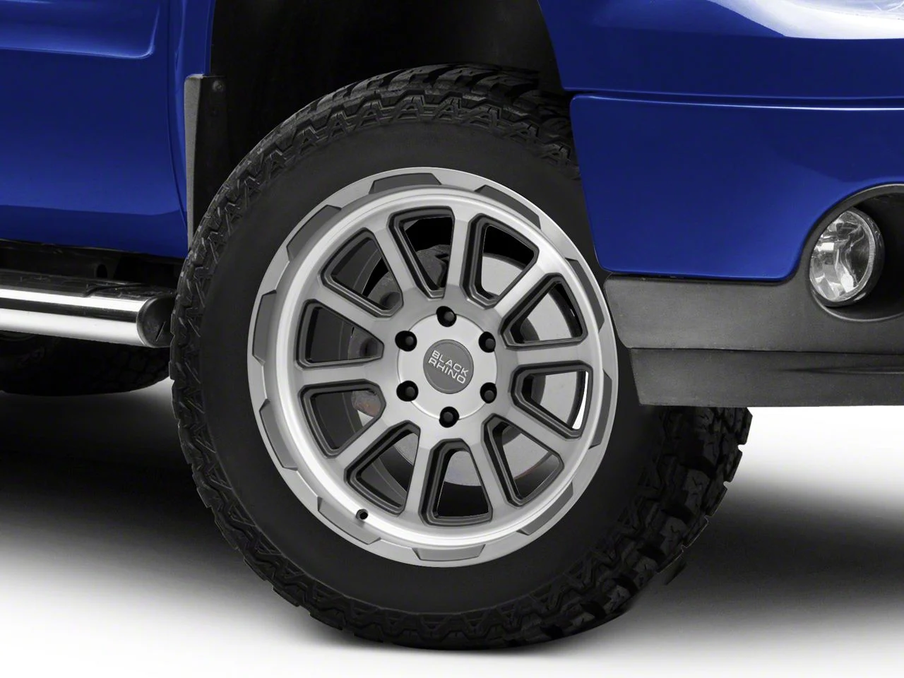 Black Rhino Chase Brushed Gunmetal 6-Lug Wheel; 20x9; 12mm Offset (07-13 Sierra 1500)