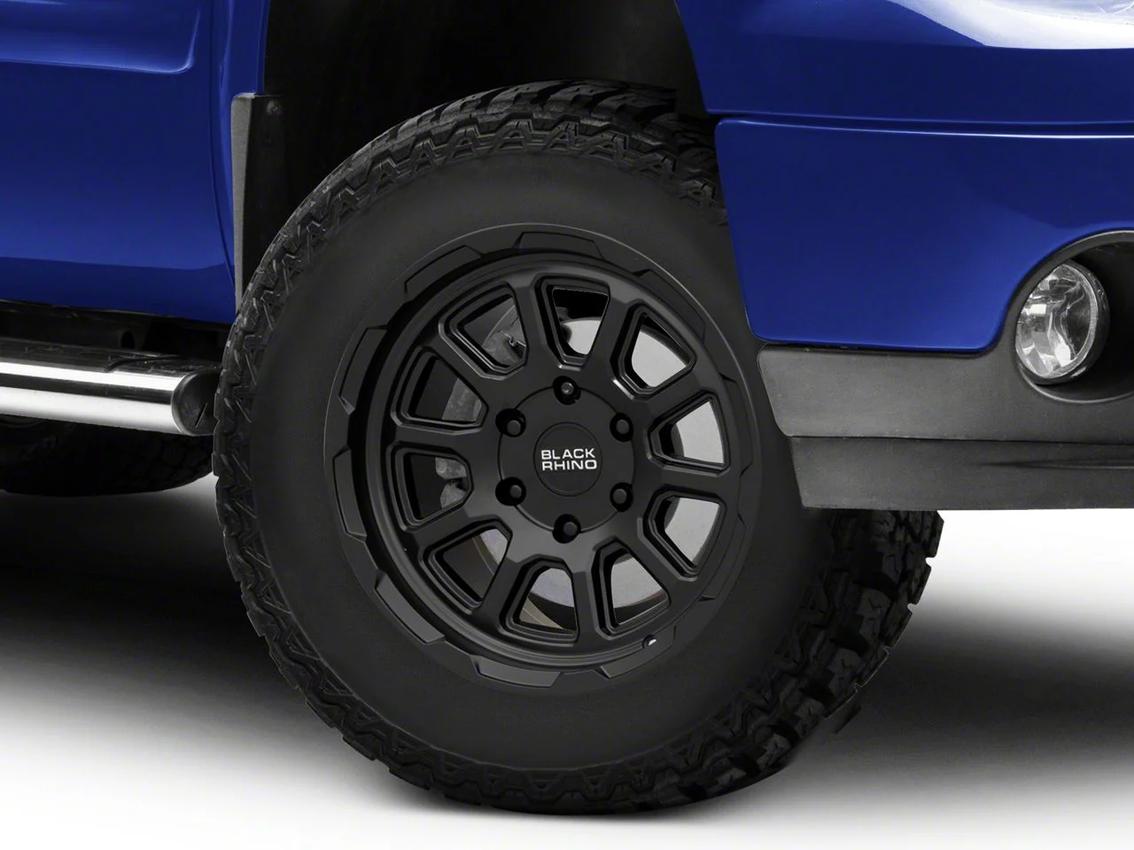 Black Rhino Chase Matte Black 6-Lug Wheel; 18x8.5; 0mm Offset (07-13 Sierra 1500)