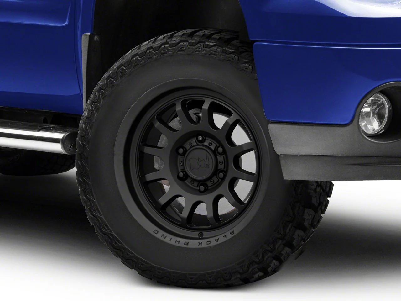 Black Rhino Rapid Matte Black 6-Lug Wheel; 18x9.5; -18mm Offset (07-13 Sierra 1500)