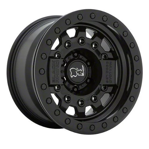 Black Rhino Avenger Beadlock Matte Black 6-Lug Wheel; 17x8.5; -30mm Offset (07-14 Tahoe)