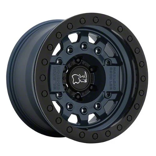 Black Rhino Avenger Beadlock Navy Blue 6-Lug Wheel; 17x8.5; -30mm Offset (07-14 Tahoe)