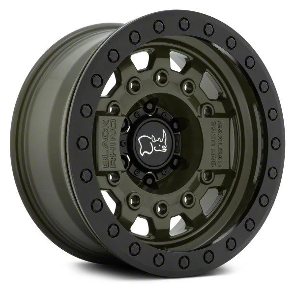 Black Rhino Avenger Beadlock Olive Drab Green 6-Lug Wheel; 17x8.5; -30mm Offset (07-14 Tahoe)