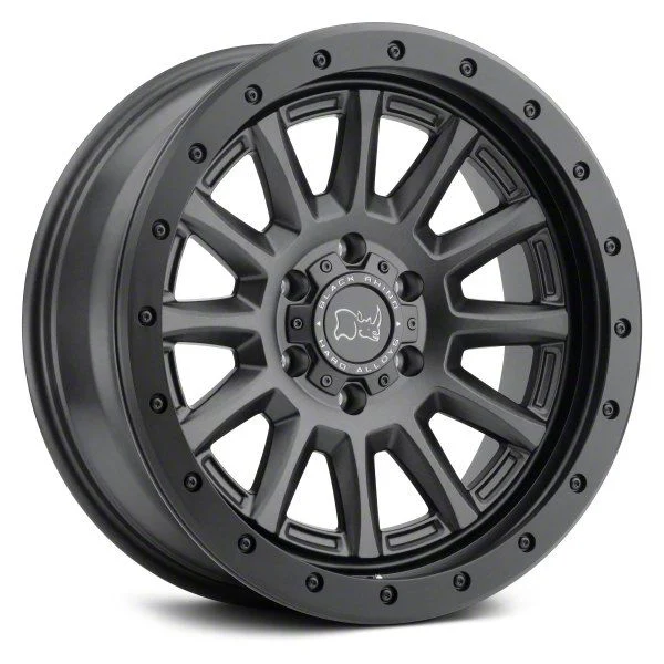 Black Rhino Dugger Gunblack 6-Lug Wheel; 17x8.5; -18mm Offset (07-14 Tahoe)