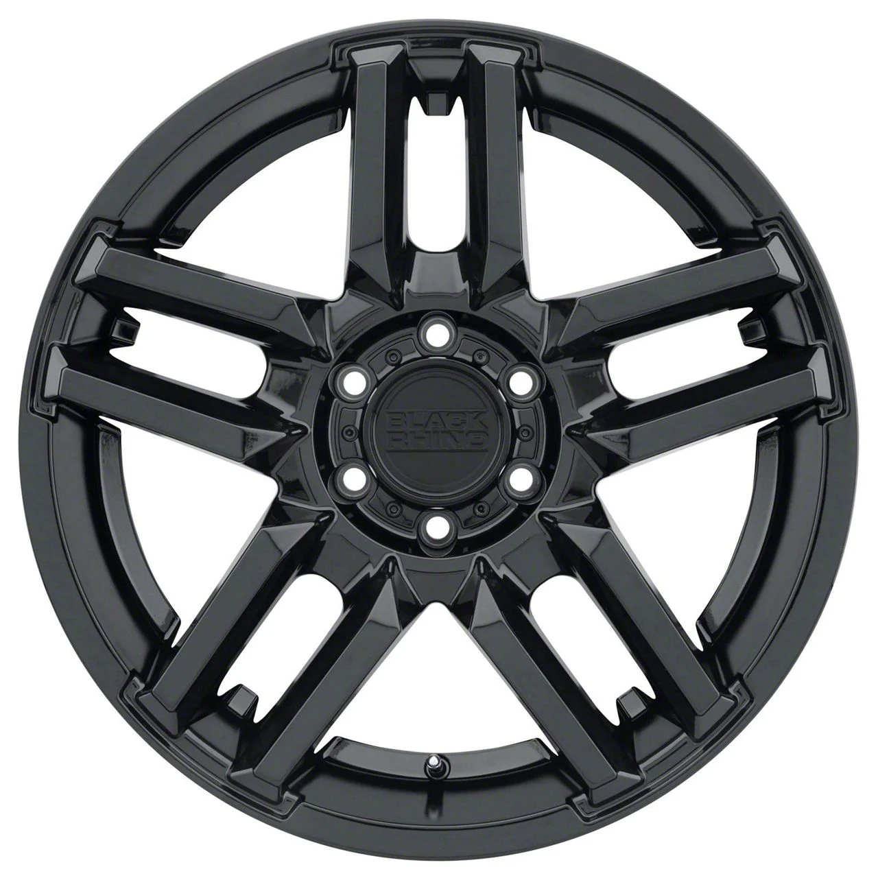 Black Rhino Mesa Gloss Black 6-Lug Wheel; 17x8.5; -18mm Offset (07-14 Tahoe)