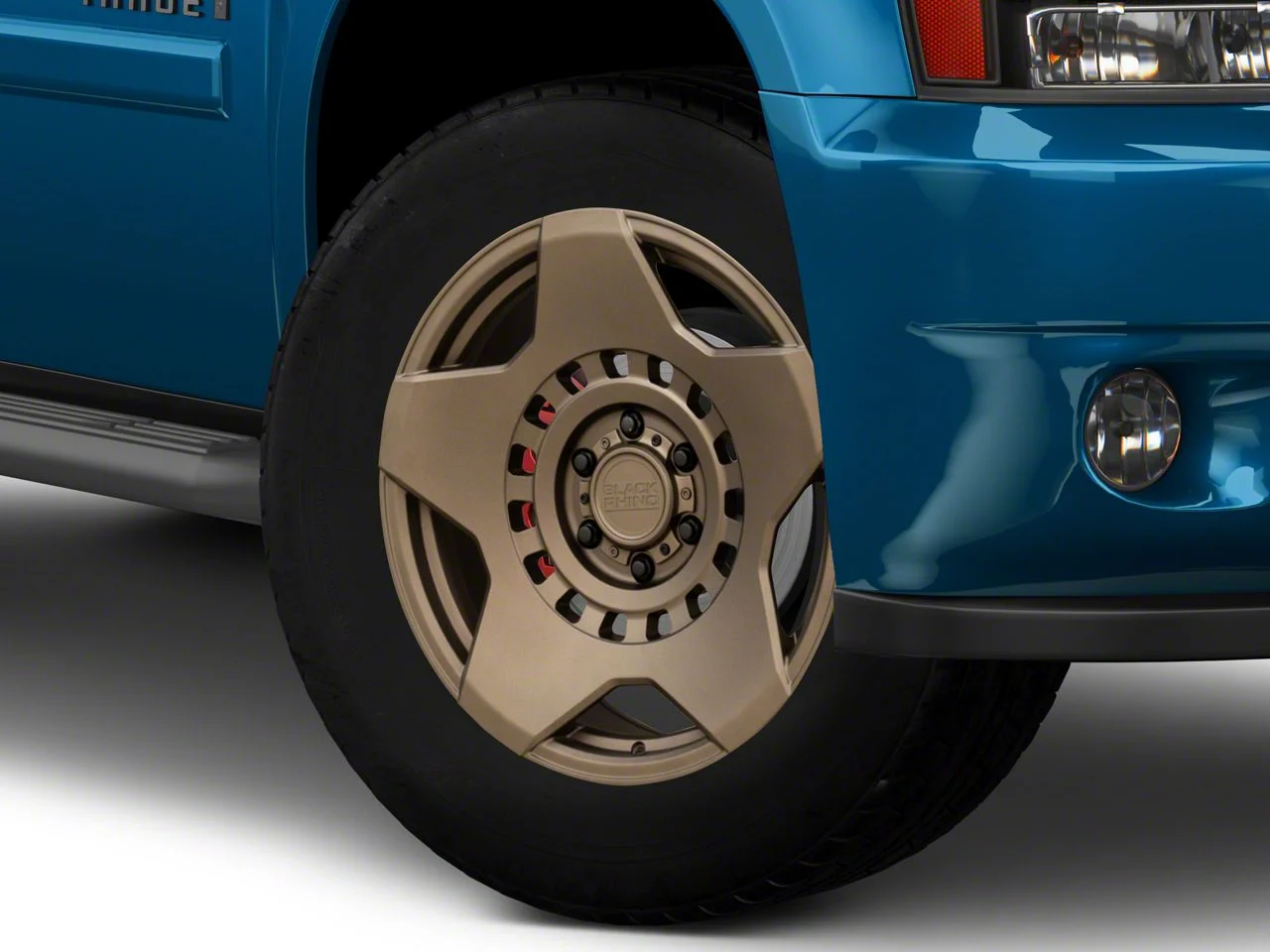 Black Rhino Muzzle Matte Bronze 6-Lug Wheel; 20x9; 12mm Offset (07-14 Tahoe)