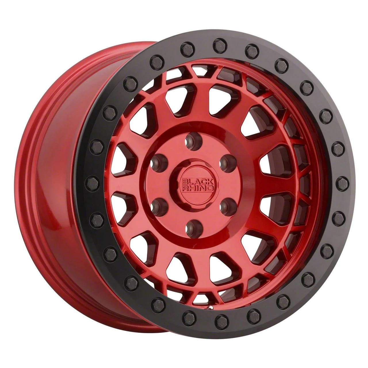 Black Rhino Primm Candy Red 6-Lug Wheel; 17x8.5; 0mm Offset (07-14 Tahoe)