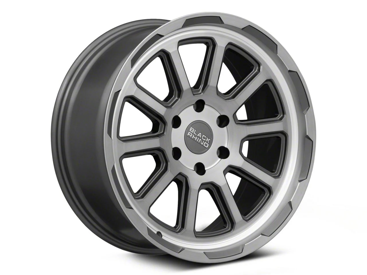 Black Rhino Chase Brushed Gunmetal 6-Lug Wheel; 18x8.5; 0mm Offset (07-14 Yukon)