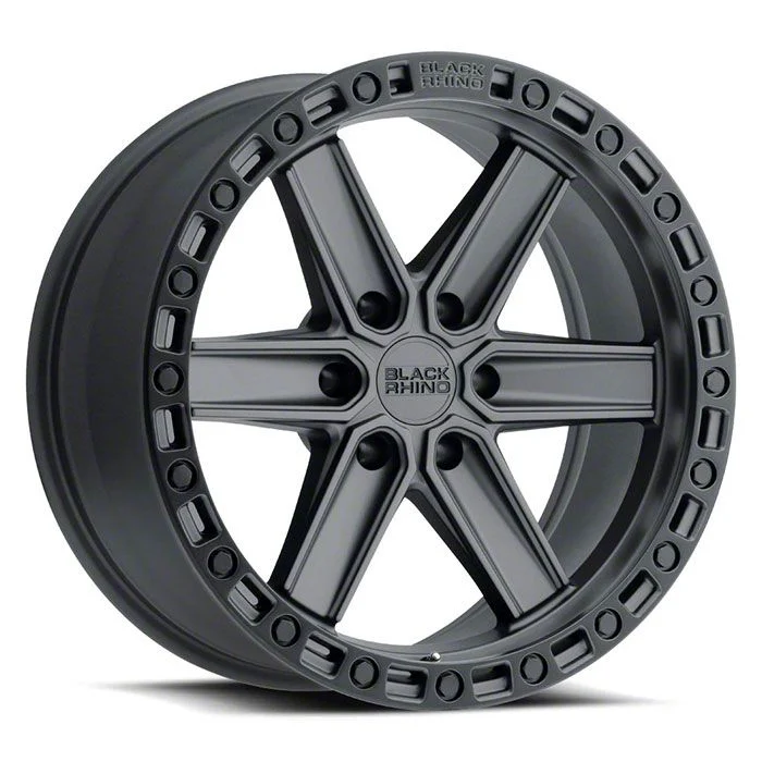 Black Rhino Henderson Gunblack 6-Lug Wheel; 18x9; 12mm Offset (07-14 Yukon)