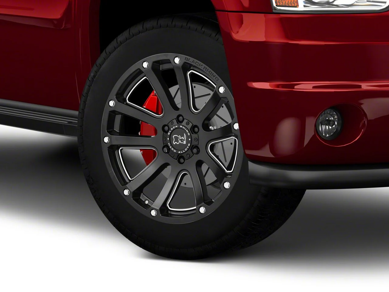 Black Rhino Highland Matte Black 6-Lug Wheel; 20x9.5; 12mm Offset (07-14 Yukon)