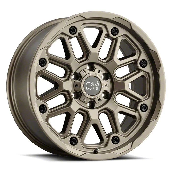 Black Rhino Hollister Bronze 6-Lug Wheel; 18x9.5; 12mm Offset (07-14 Yukon)