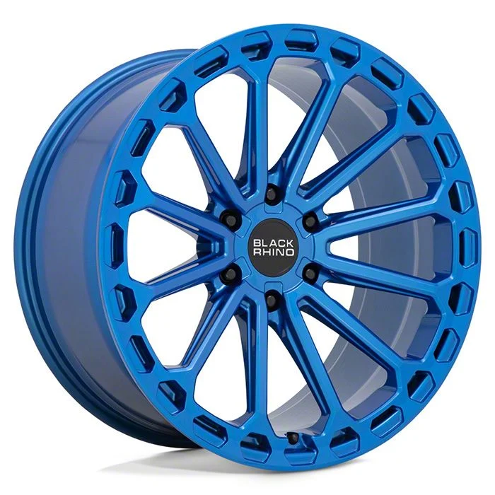 Black Rhino Kaizen Dearborn Blue 6-Lug Wheel; 17x9.5; -12mm Offset (07-14 Yukon)