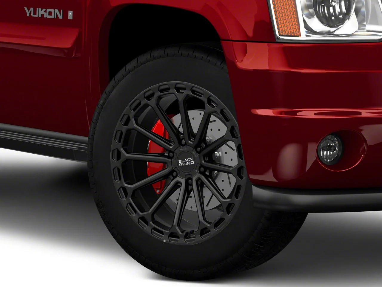 Black Rhino Kaizen Matte Black 6-Lug Wheel; 20x9.5; -18mm Offset (07-14 Yukon)