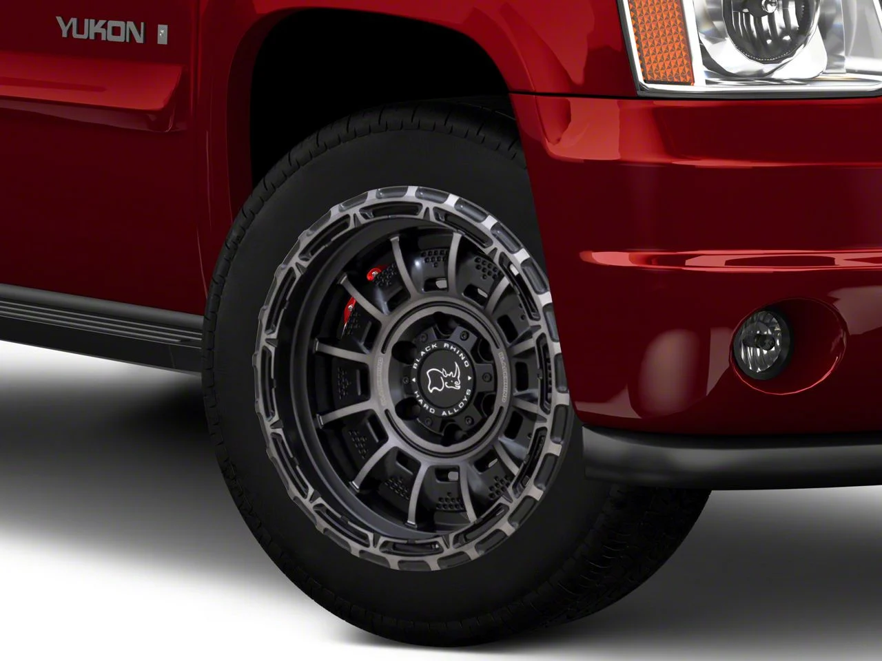 Black Rhino Legion Matte Black with Gray Tint 6-Lug Wheel; 20x10; -18mm Offset (07-14 Yukon)