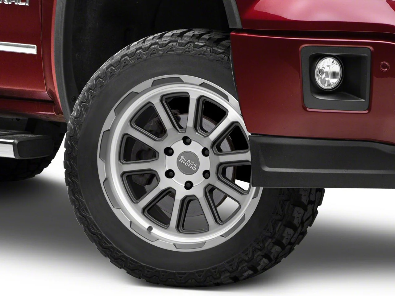 Black Rhino Chase Brushed Gunmetal 6-Lug Wheel; 20x9.5; -18mm Offset (14-18 Sierra 1500)