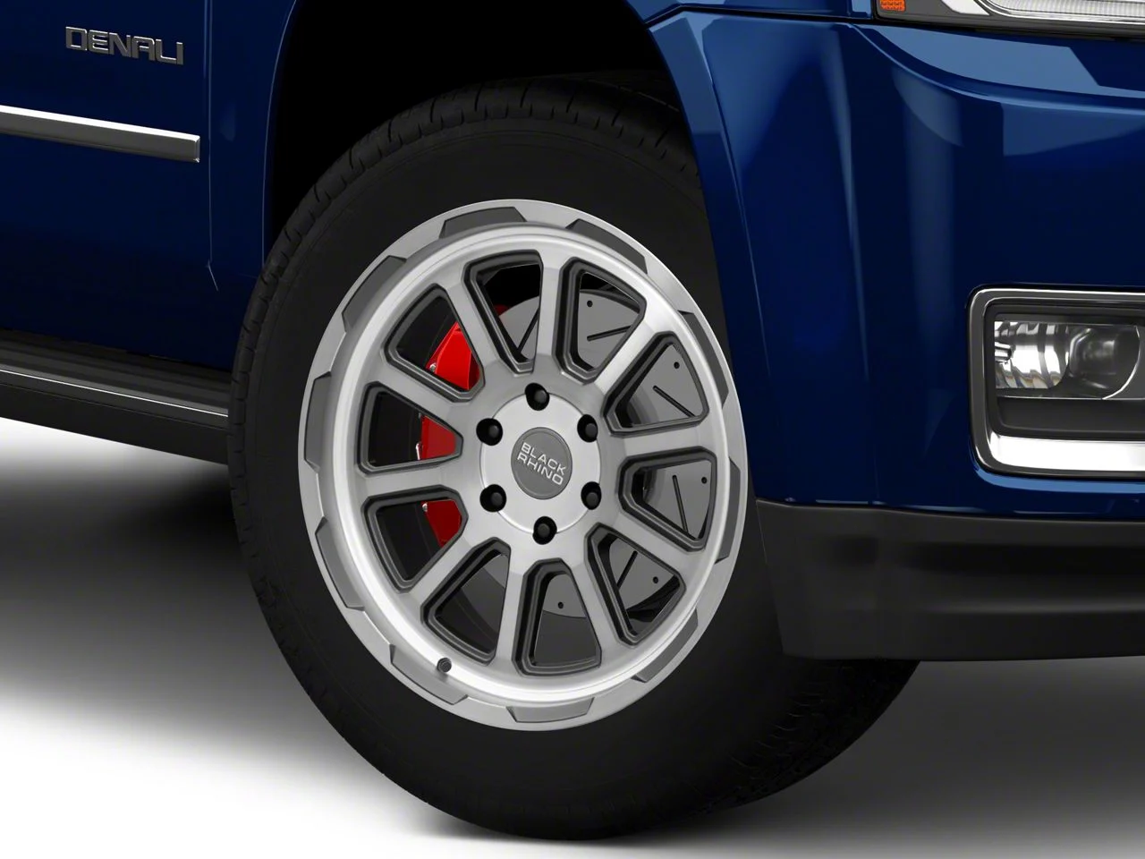 Black Rhino Chase Brushed Gunmetal 6-Lug Wheel; 20x9; 12mm Offset (15-20 Yukon)