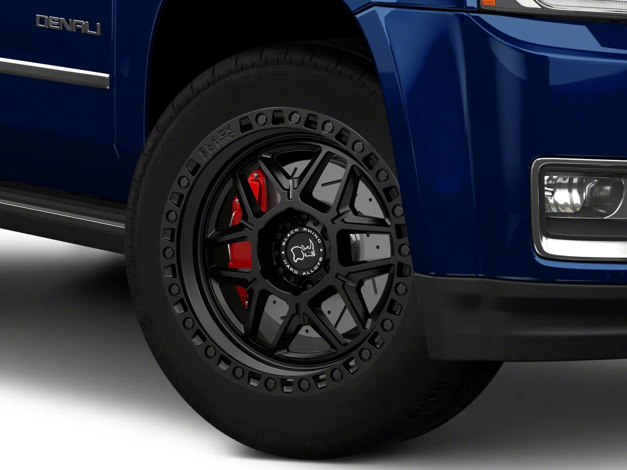 Black Rhino Kelso Matte Black 6-Lug Wheel; 20x9; -12mm Offset (15-20 Yukon)