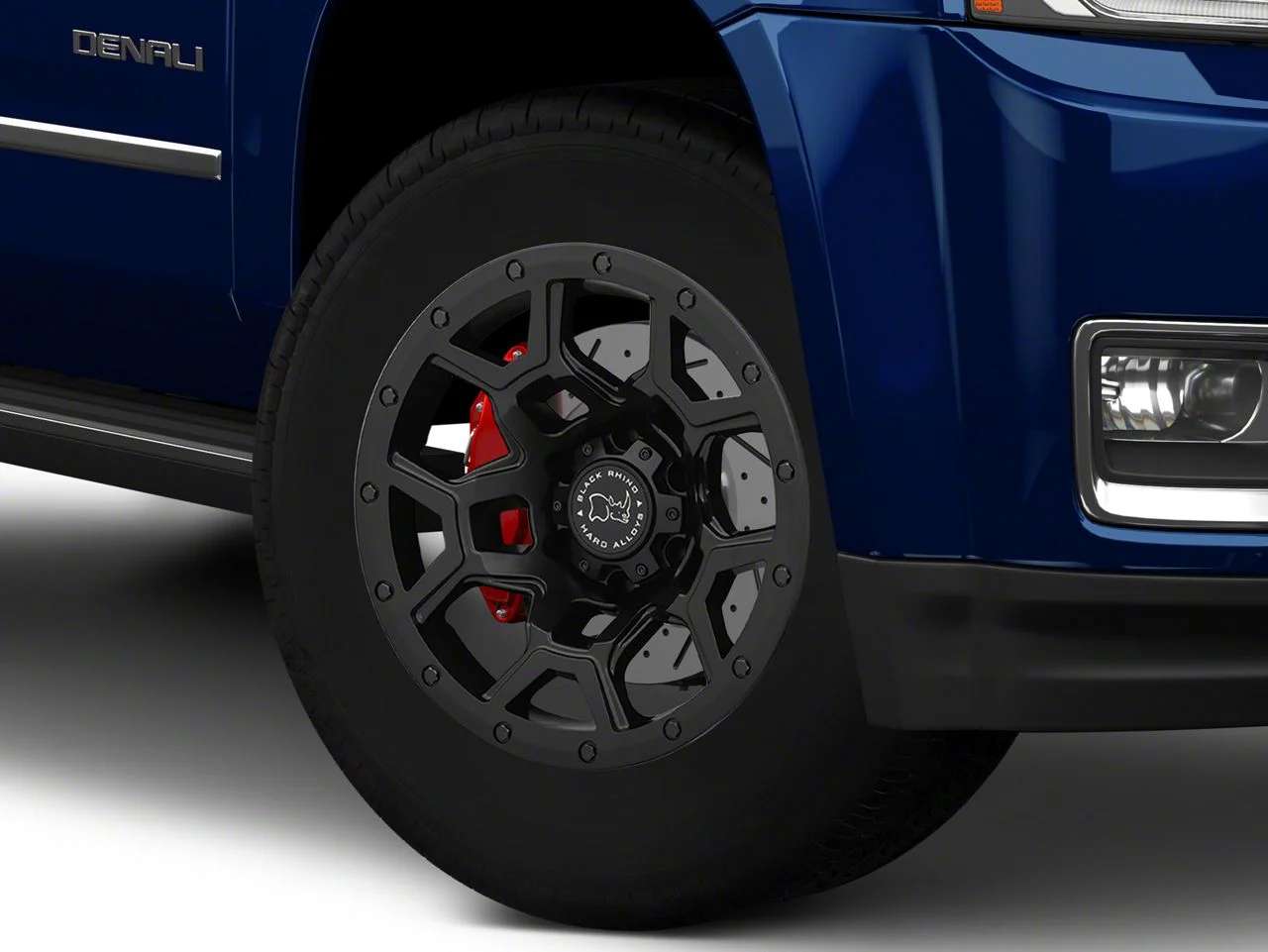 Black Rhino Overland Matte Black 6-Lug Wheel; 17x9.5; -18mm Offset (15-20 Yukon)