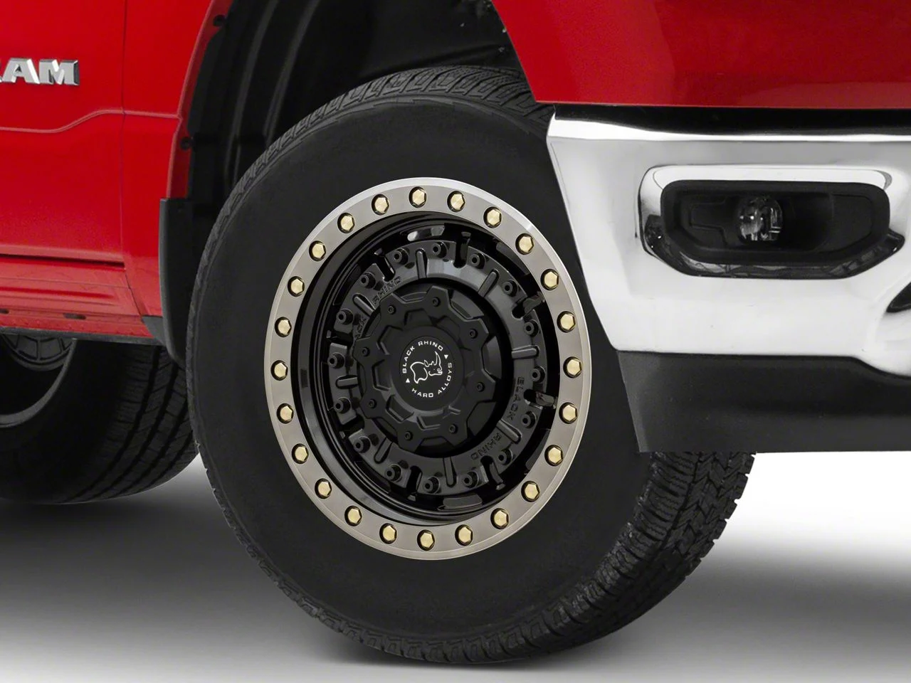 Black Rhino Abrams Gloss Gunblack with Machined Dark Tint 6-Lug Wheel; 18x9.5; -18mm Offset (19-26 RAM 1500)