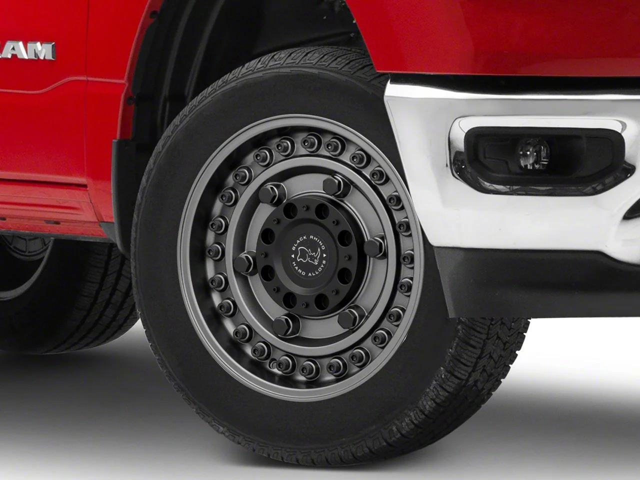Black Rhino Armory Matte Gunblack 6-Lug Wheel; 20x12; -44mm Offset (19-26 RAM 1500)