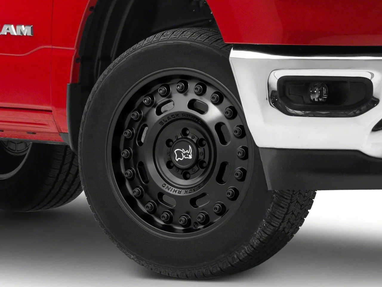 Black Rhino Axle Matte Black 6-Lug Wheel; 20x9.5; -18mm Offset (19-26 RAM 1500)