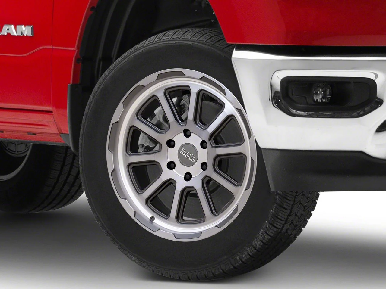 Black Rhino Chase Brushed Gunmetal 6-Lug Wheel; 20x9.5; -18mm Offset (19-26 RAM 1500)
