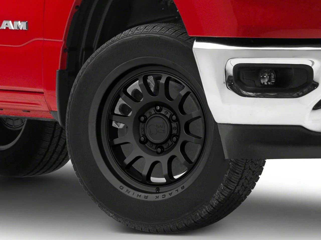 Black Rhino Rapid Matte Black 6-Lug Wheel; 20x9; 12mm Offset (19-26 RAM 1500)