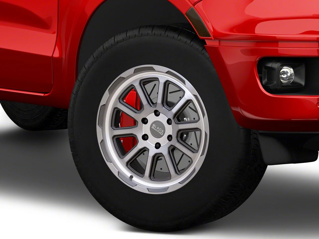 Black Rhino Chase Brushed Gunmetal 6-Lug Wheel; 18x8.5; 0mm Offset (19-23 Ranger)